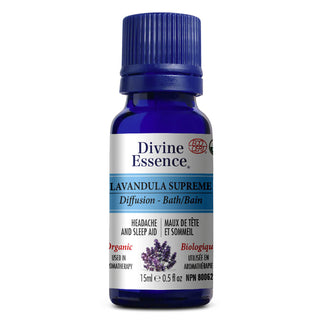 Divine essence - Diffusion bain bio : lavandula suprême