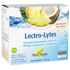 New roots - Lectro-Lytes electrolytes,  coco-Ananas - 30 x 4.8g