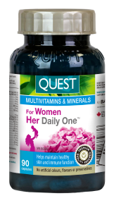 Quest - multivitamine pour femmes unique au quotidien 90 vcaps.