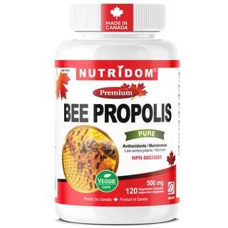 Nutridom - Propolis d'abeille 500 mg - 120 vcaps