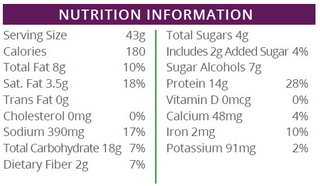 Health wise - barre divine bretzel et arachide 7 unité.