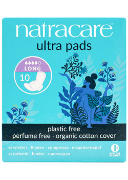 Natracare - Ultra pads (longs avec ailes) 10 unités