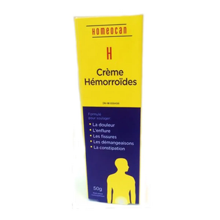 Homeocan - H, crème homéopathique pour hémorrhoides - 50g