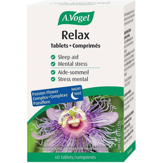 A.vogel - relax : aide-sommeil et stress mental - 60 comp.