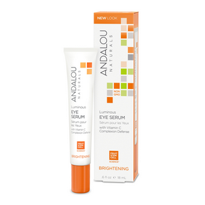 Andalou naturals - sérum yeux lumineux éclaircissant 18 ml