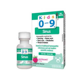 Homeocan - Enfants 0-9, soluté oral sinus tout -En-Un, framboise - 25 ml