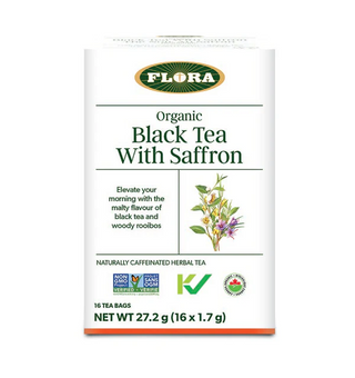 Flora - thé noir au safran 16 sachets