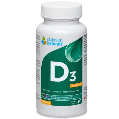 Platinum - vitamin d3 1000ui - 90 gélules