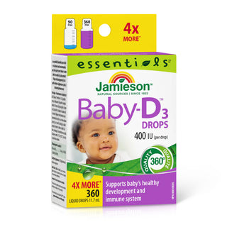 Jamieson - Baby-D3 (400 ui) gouttes - 11,7 ml