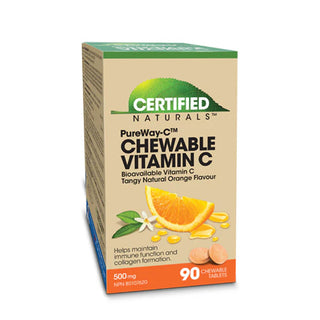 Certified naturals - Vit c 500mg / orange - 90 comp