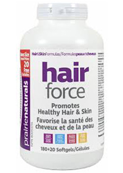 Prairie naturals - hair-force 180+20 gél bonus