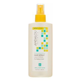 Andalou naturals - fixation idéale au tournesol et agrumes spray pour cheveux (1x8.2 oz) 242 ml