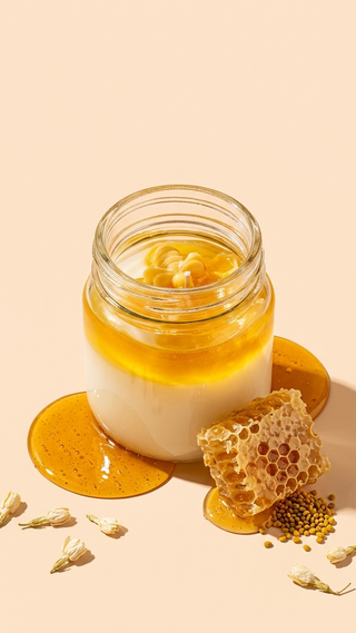 Lapō - Bougie honey milk 150ml