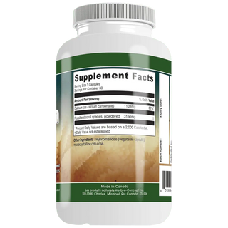 Herb-E-Concept - Calcium corail - 100 vcaps