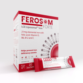 Ferosom forte - fer liposomal lce  - 20 sachets.