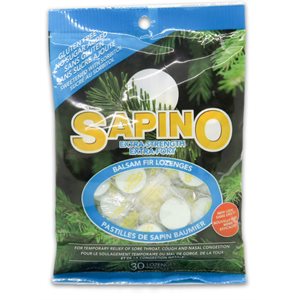 Sapino - Pastilles de sapin baumier 
extra -Fort - 30/pqt