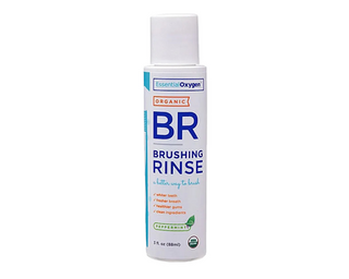 Essential oxygen - rince bouche à saveur de menthe poivrée biologique 88 ml.
