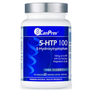 Canprev - 5-htp 100 with b6 & mag 60vcap