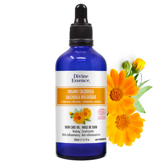 Divine essence - soins de la peau : calendula bio.