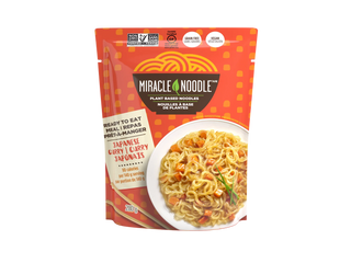 Miracle noodle -  repas à base de plantes / cari japonais
