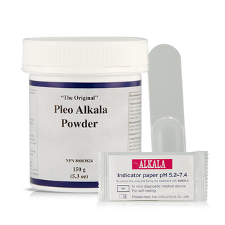 Biomed - pleo-alkala 'n' en poudre (plus 48 bandes ph) - 150g.