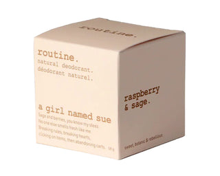 Routine - Deodorant en jarre /a girl named sue - 58g