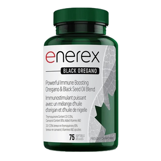 Enerex - Black oregano, origan et nigelle - 75 gél.