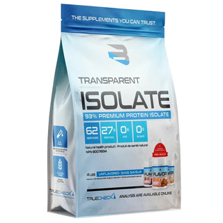Believe - Transparent isolate  sans saveur - 4 lbs