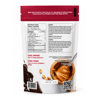 Proti diet - Mini bouchées chocolats et beurre d' arachide - 210 g
