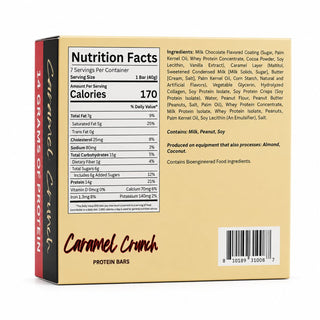 Health wise - Crunch au caramel protéiné - 7 barres