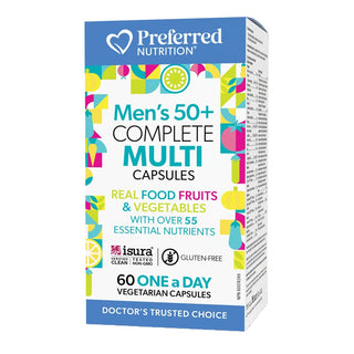Preferred nutrition - Multi complete (hommes 50+) - 60 vcaps