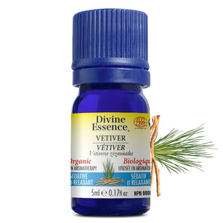 Divine essence - Vétiver bio - 5 ml