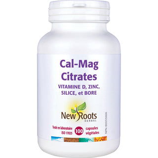 New roots - Cal-Mag citrates - 100 vcaps