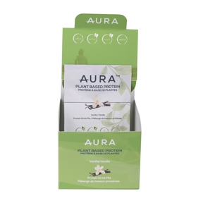 Aura - protéines végétales - sachets vanille 10 x 36 g