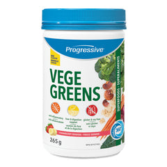 Progressive - Vegegreens, fraise-Banane - 265g