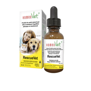 Homeovet - Rescuevet : chiens et chats - 30 ml