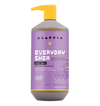 Alaffia - everyday shea nettoyant pour le corps au karité :  lavande - 950 ml.