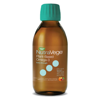 Nutravege - omega-3, à base de plantes, extra fort, canneberge orange 1000 mg, 200 ml
