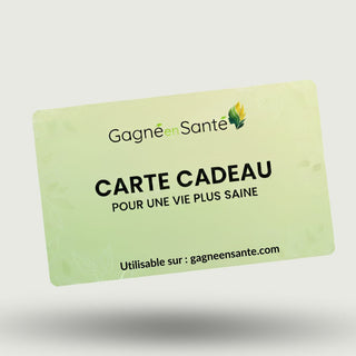 Cartes Cadeaux Gagné en Santé