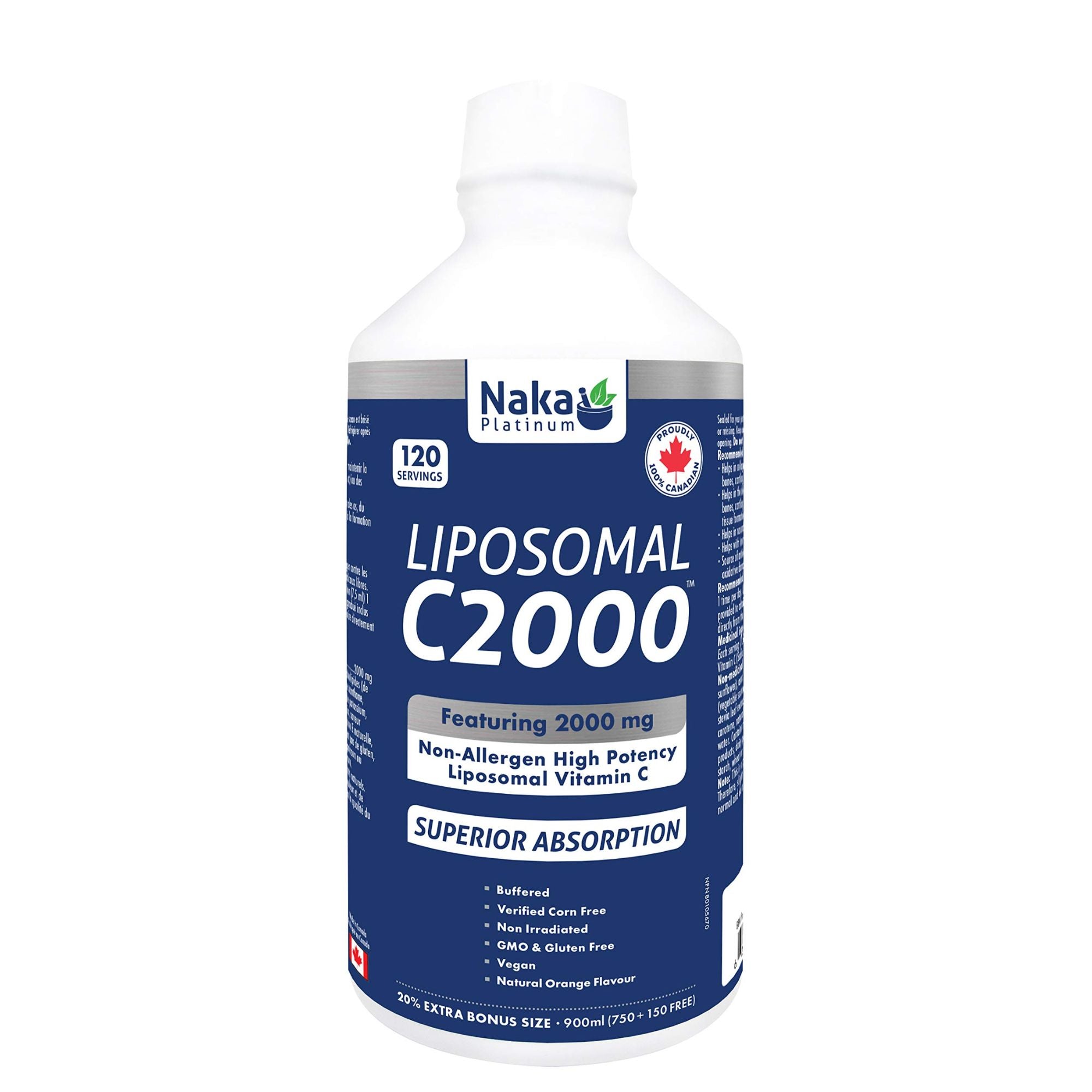 Naka -  c 2000 liposomal - 900ml