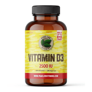 Pure lab - vitamine d3 2500iu - 240vcaps.