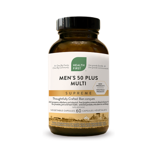 Health first - hommes 50 plus multi suprême : 60 capsules végétales
