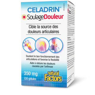 Natural factors - Celadrin soulage douleur - 120 gel