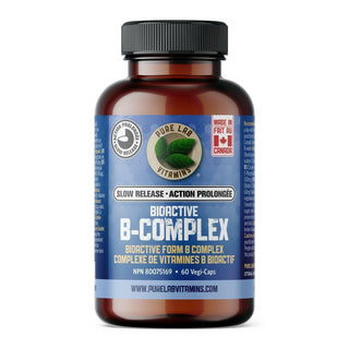 Pure lab - Complexe b bioactif (action prolongée) - 120 vcaps