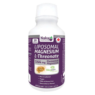 Naka - 
platinum liposomal magnesium l-threonate - 250 ml