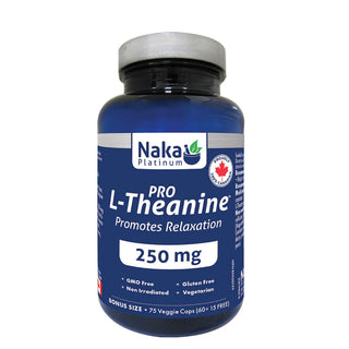 Naka - Platinum pro l-Theanine 250mg - 75 vcaps