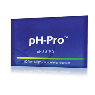 Carnet de bandelettes de test ph-pro 80ct