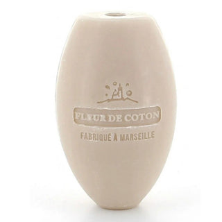 Savon de marseille - Savon écolier sur corde, fleur de coton - 240g