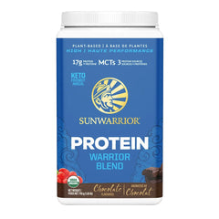 Sunwarrior protein - Blend organique ( aromatisé au chocolat) - 750 g
