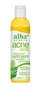 Alba botanica - acnedote astringent nettoyage profond 177 ml